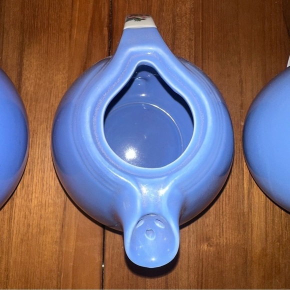 Vintage 3 Hall's Rose Parade pitchers, water, tea pot creamer - Picture 9 of 13